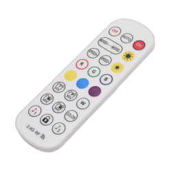 Controler RGB cu 2 iesiri, telecomanda 24 taste si Magic Smart 144W