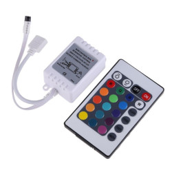 Controler RGB IR 24 taste pentru banda LED