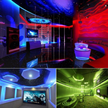 Kit banda led rgb 10m cu Bluetooth si telecomanda IR