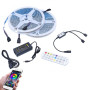 Kit banda led rgb 10m cu Bluetooth si telecomanda IR