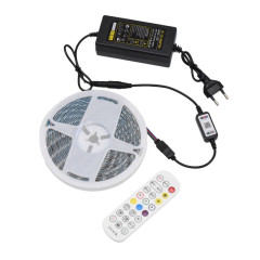 Kit banda led 5050 RGB 5m cu Bluetooth si telecomanda IR