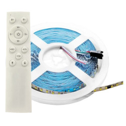 Kit banda LED digitala 10m 24V alb cald 3000K - Efect de apa curgatoare