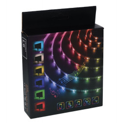 Banda led tv RGB 3m bluetooth usb si telecomanda 24 taste