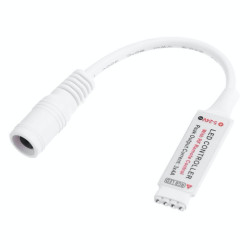 Controler RGB mini RF wireless 17 taste pentru banda LED