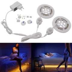 Banda led dormitor cu senzor miscare si lumina calda, 2x1.2m