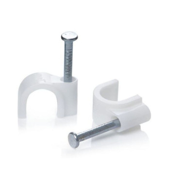 Cleme cui fixare cablu 10mm 100b/set
