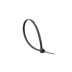 Colier plastic brida neagra 2.5x100mm set 100 buc
