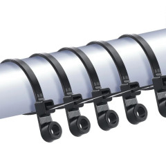 Soricei prindere Negri 5 x 200mm, cu Cap Montabil - 100b/Set
