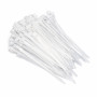 Coliere de Plastic Reutilizabile 5x150mm Alb - 100Buc/Set