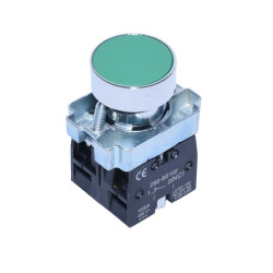 Buton push BA35 verde pentru motoare pompe si utilaje