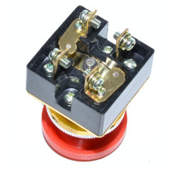 Push buton fara retinere LA2-J rosu tip ciuperca NC 5A