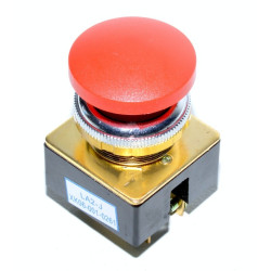 Push buton fara retinere LA2-J rosu tip ciuperca NC 5A