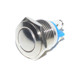 Push buton fara retinere metalic 16mm 220V IP65