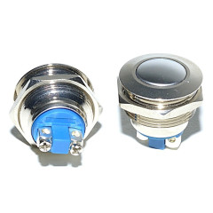 Push buton cu retinere metalic 19mm 220V IP65