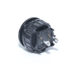 Buton Mini Verde cu Actionare Prin Apasare, Fără Retinere, Dimensiuni 16x20 mm