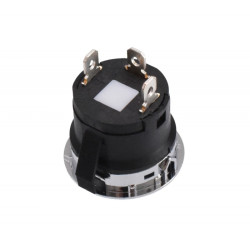 Push Button Verde 22x32mm cu Retinere 12V - 20A