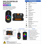 Controler banda led RGB 5-24V 30A Bluetooth BT103