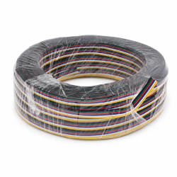 Cablu alimentare LED RGBWW / RGB+CCT 6 Fire 50m