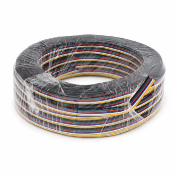 Cablu alimentare LED RGBWW / RGB+CCT 6 Fire 50m