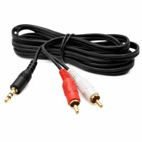 Cablu audio jack tata 3.5mm la 2 rca Tata 10m