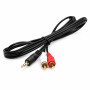 Cablu audio jack tata 3.5mm la 2 rca Tata 1.5m