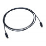 Cablu audio optic 3m Toslink fibra optica digitala