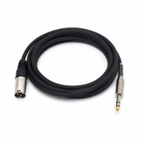 Cablu Audio XLR Tata la Jack 6.3mm Stereo Profesional 10m