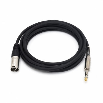 Cablu Audio XLR Tata la Jack 6.3mm Stereo Profesional 10m