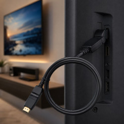 Cablu HDMI High Speed 1.5m cu Conectori Rotativi 180°