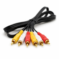 Cablu RCA 3 Tata la 3 Tata audio video 1,5m