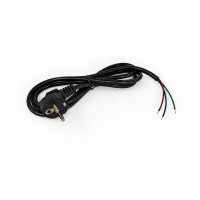 Cablu alimentare Schuko 3x0.75mm 1.4m negru 300/500V