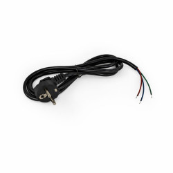 Cablu alimentare Schuko 3x0.75mm 1.4m negru 300/500V