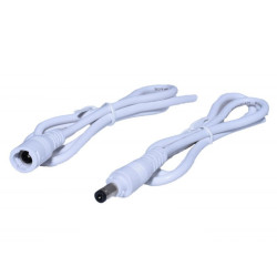 Cablu DC 2,1mm mama-tata cu blocare