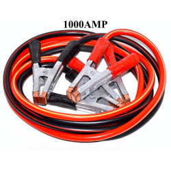 Cabluri curent auto 1000a cu clesti metalici 2.2m set 2 buc