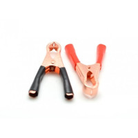Cleste crocodil izolat 30A set 2 bucati pentru conexiuni auto