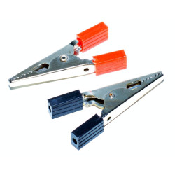 Clesti crocodil 50mm cu plastic set 2 buc