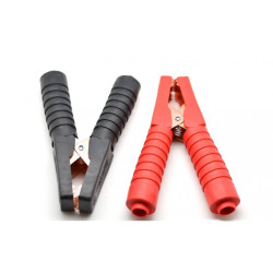 Cleste crocodil izolat 500A set 2 bucati pentru baterii auto