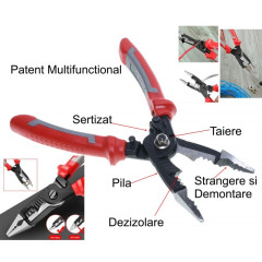 Cleste multifunctional electrician 9 in 1 – scula versatila si practica