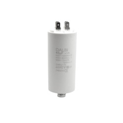 Condensator pornire motor 45uF 450V 4 papuci tata