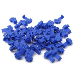 Conector Inadire Cablu Albastru 50Buc/Set