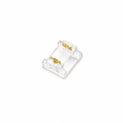 Mufa imbinare banda led COB/SMD 10mm, 2 pini, fara lipire, set 10 bucati