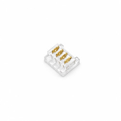 Mufa imbinare banda led SMD RGB 8mm, 4 pini, fara lipire, set 10 bucati