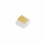 Conector awg 20-22 4 pini, Wire to Wire, imbinare fire LED RGB, set 10 bucati