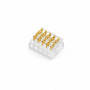 Conector awg 20-22 5 pini, Wire to Wire, sertizare mecanica, set 10 bucati