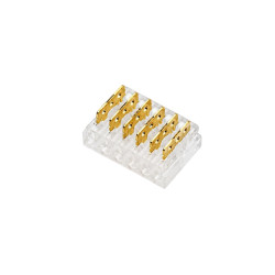Conector awg 20-22 6 pini, Wire to Wire, sertizare mecanica, set 10 bucati