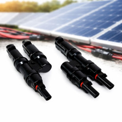 Conectori y panouri fotovoltaice mc4 set 2 buc adaptor 1000V