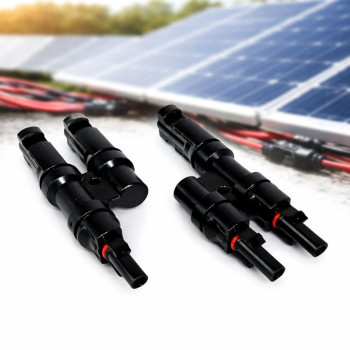 Conectori y panouri fotovoltaice mc4 set 2 buc adaptor 1000V