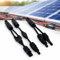 Mufa y panouri fotovoltaice adaptor mc4 paralel 1000V