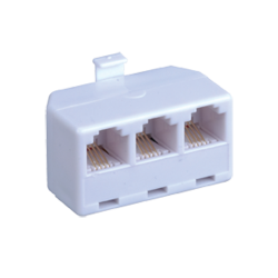 Adaptor splitter telefonic 1 tata - 3x mama 6P-4C