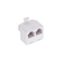 Adaptor spliter telefonic 1 tata - 2x mama 6P-4C